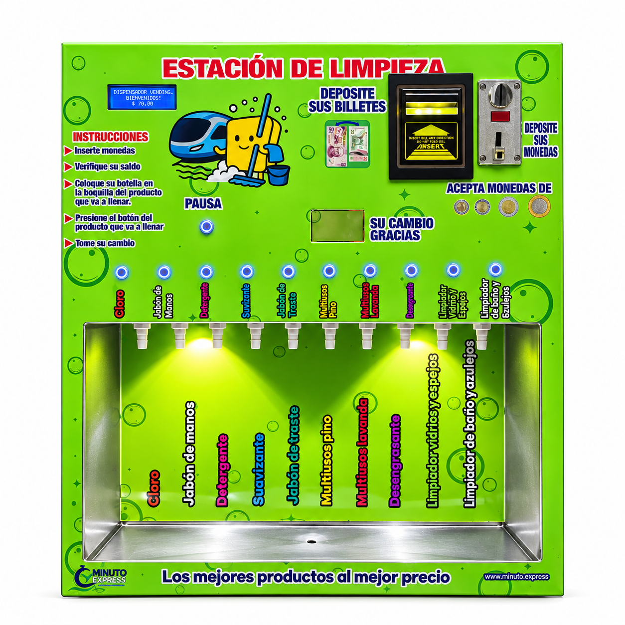 Vending de productos de limpieza 5 productos - Imagen 7