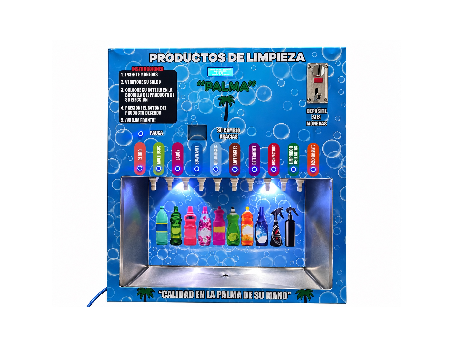 Vending de productos de limpieza 5 productos - Imagen 3