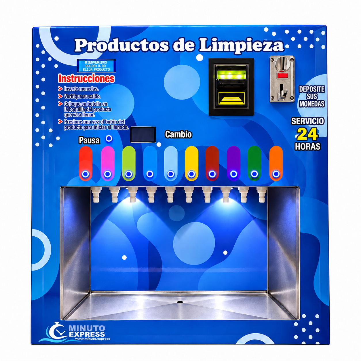 Vending de productos de limpieza 5 productos - Imagen 2