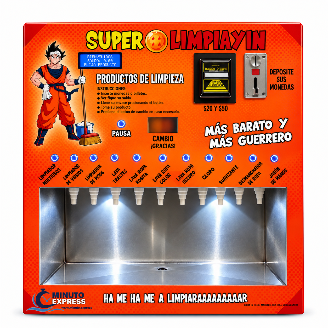 Vending de productos de limpieza 5 productos - Imagen 5