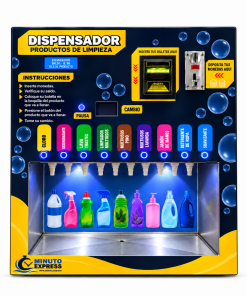 Vending de productos de limpieza 10 productos