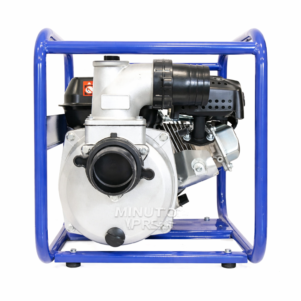 Motobomba ENERWELL 2" 6 HP Gasolina 500 L/min 208cc - Imagen 3