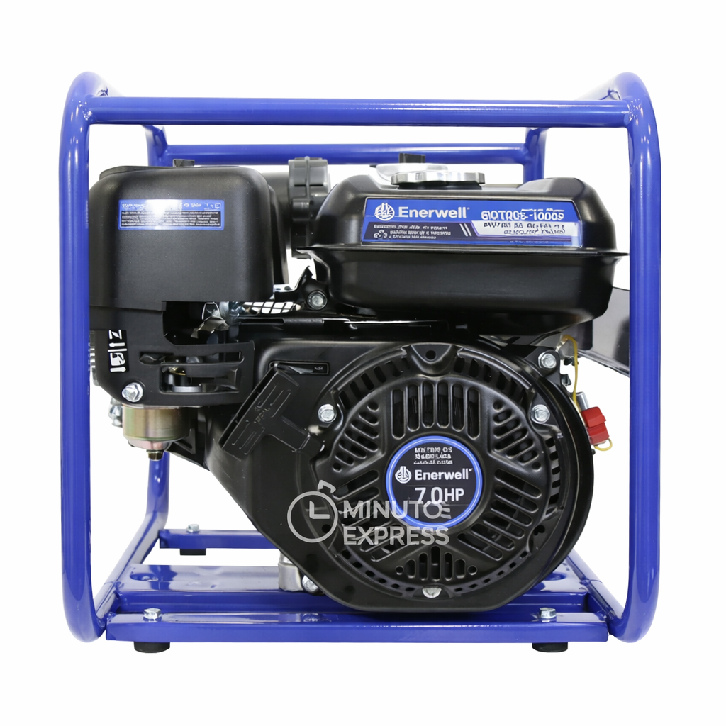 Motobomba ENERWELL 2" 6 HP Gasolina 500 L/min 208cc - Imagen 4