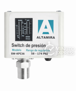 Presostato ALTAMIRA KPI36 1/4" Alta Presión 58-174 PSI para Bombas